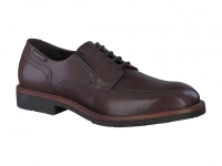 Chaussure mephisto lacets modele nelson cuir lisse brun foncÃ©